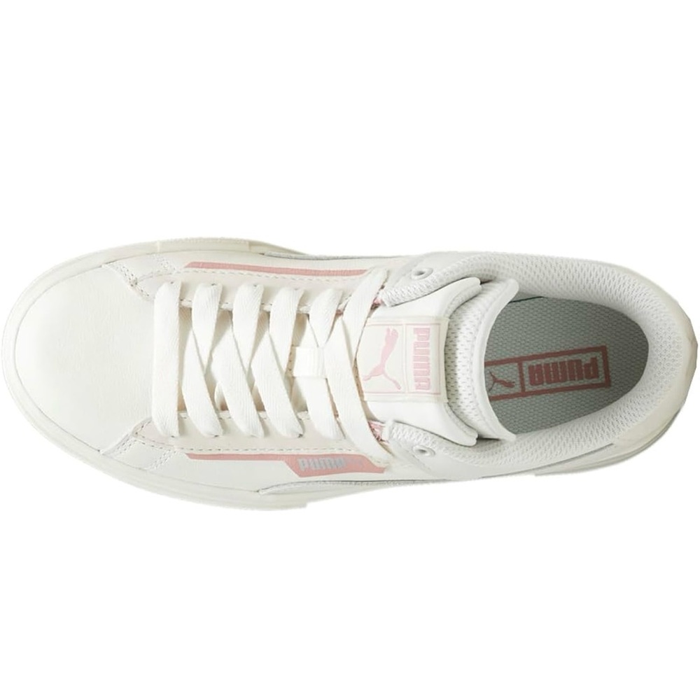 PUMA Women's Cream and Pink Platform Sneakers size 9.5 new no box no tags - Picture 3 of 11